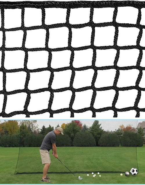 Load image into Gallery viewer, Golf Practice Net Golf Ball Hitting Netting,Heavy Duty Nylon Golf Sports Netting Barrier Nets 10X10Ft/10X15Ft/10X20Ft
