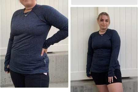 Women Fleece Thermal Long Sleeve Running Shirt Workout Tops Moisture Wicking Athletic Shirts with Thumb Holes